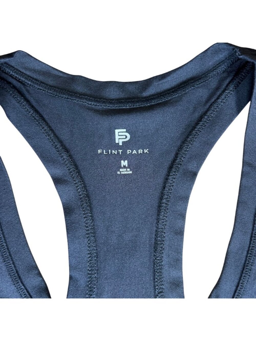 Flint Park Volley Tennis Tank Black Women's Size Medium New With Tags! - Picture 3 of 4